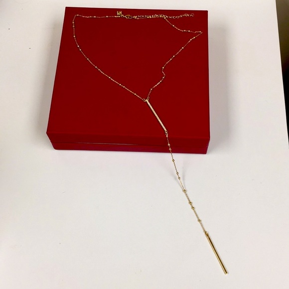 Long Crystal Designer Necklace